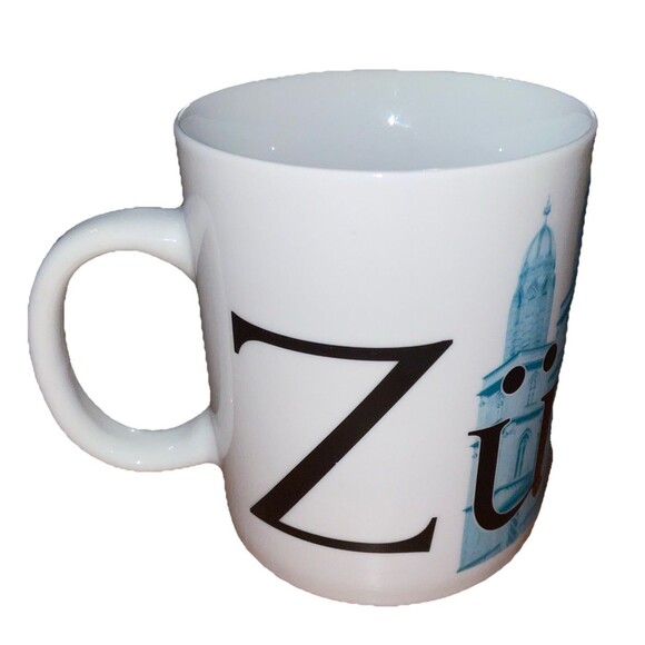 Starbucks City Mug Collector Series Zurich Switzerland 16 Oz You are Here - Picture 6 of 8